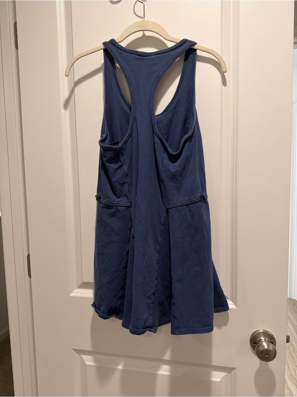 Target Navy Racerback Flared Tank Top - Picture 2 of 2